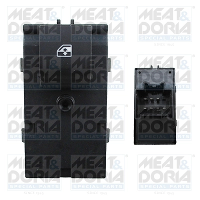 Switch, window regulator